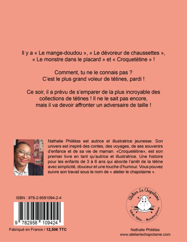 Livre pour enfants "Croquetétine" – Image 2